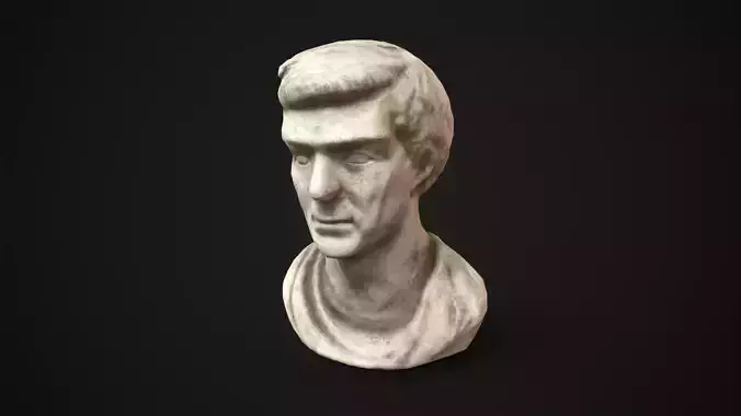 Bust of a man