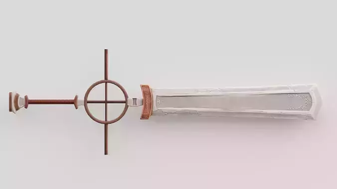 Stylized Rustic Sword