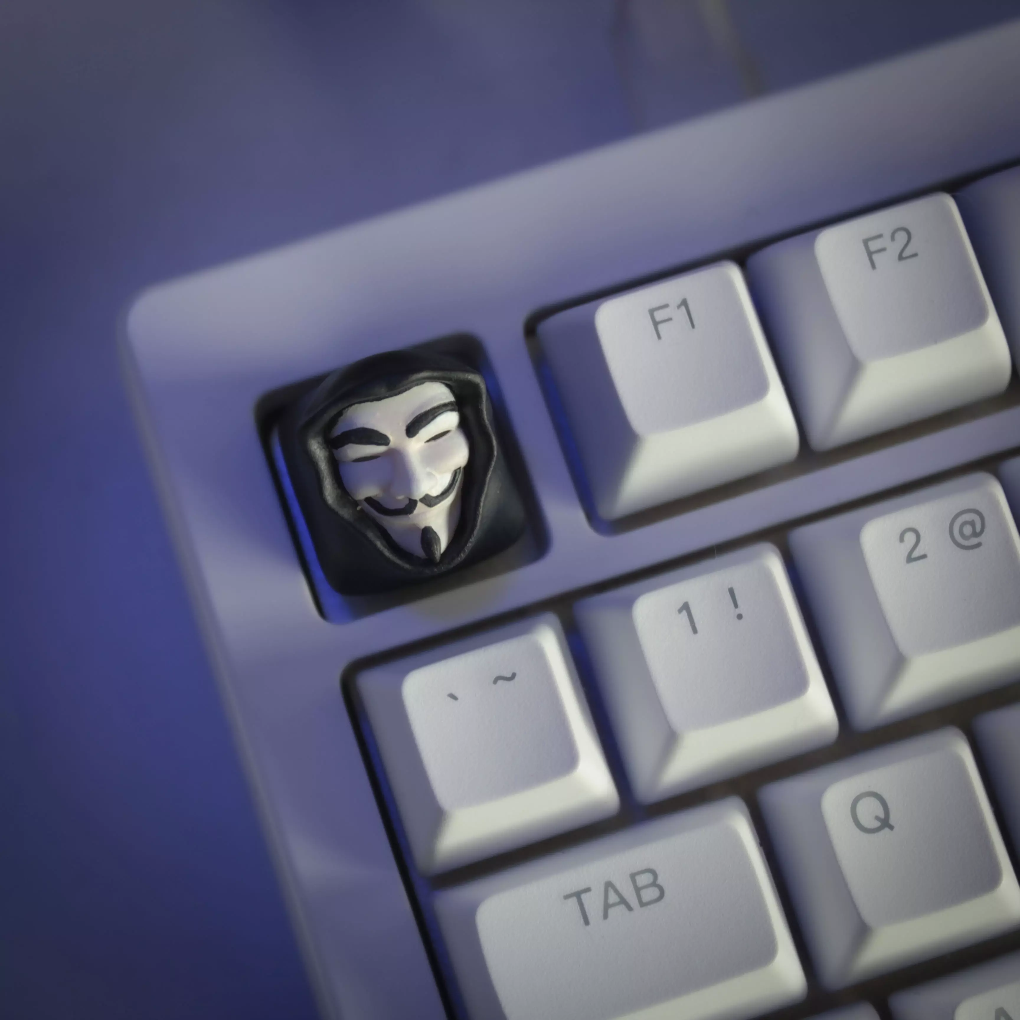 Anonymous Keycap 3D print model_0