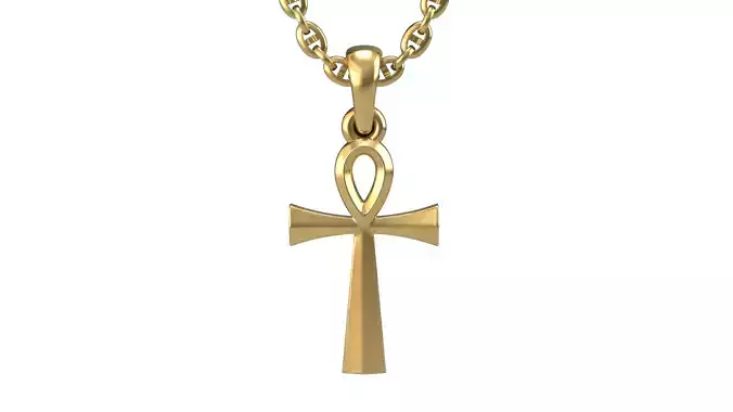 Ankh pendant V2