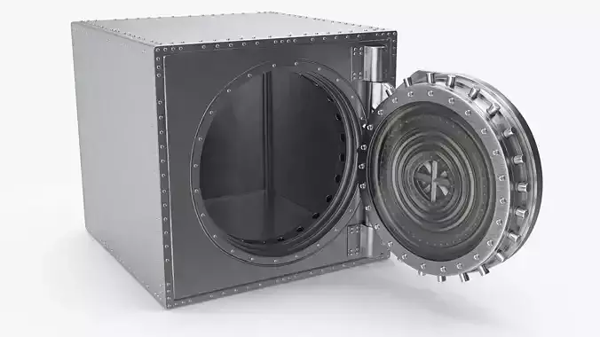 high detail vault model 3D model