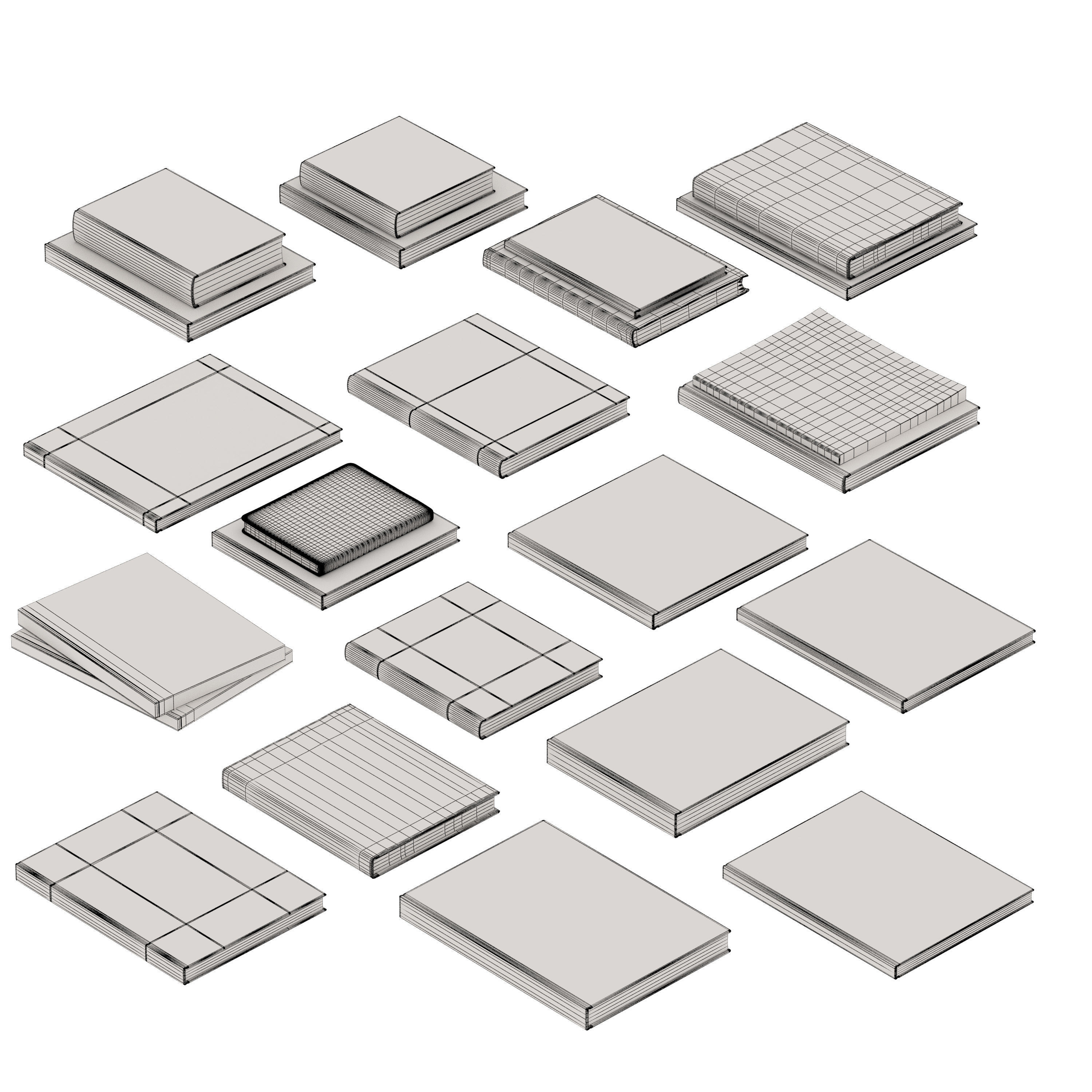 Coffee Table Books 5 3D model_6