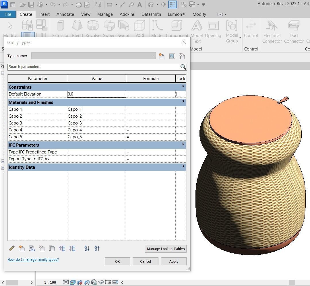 Capo Bench by Artefacto 3D model_2