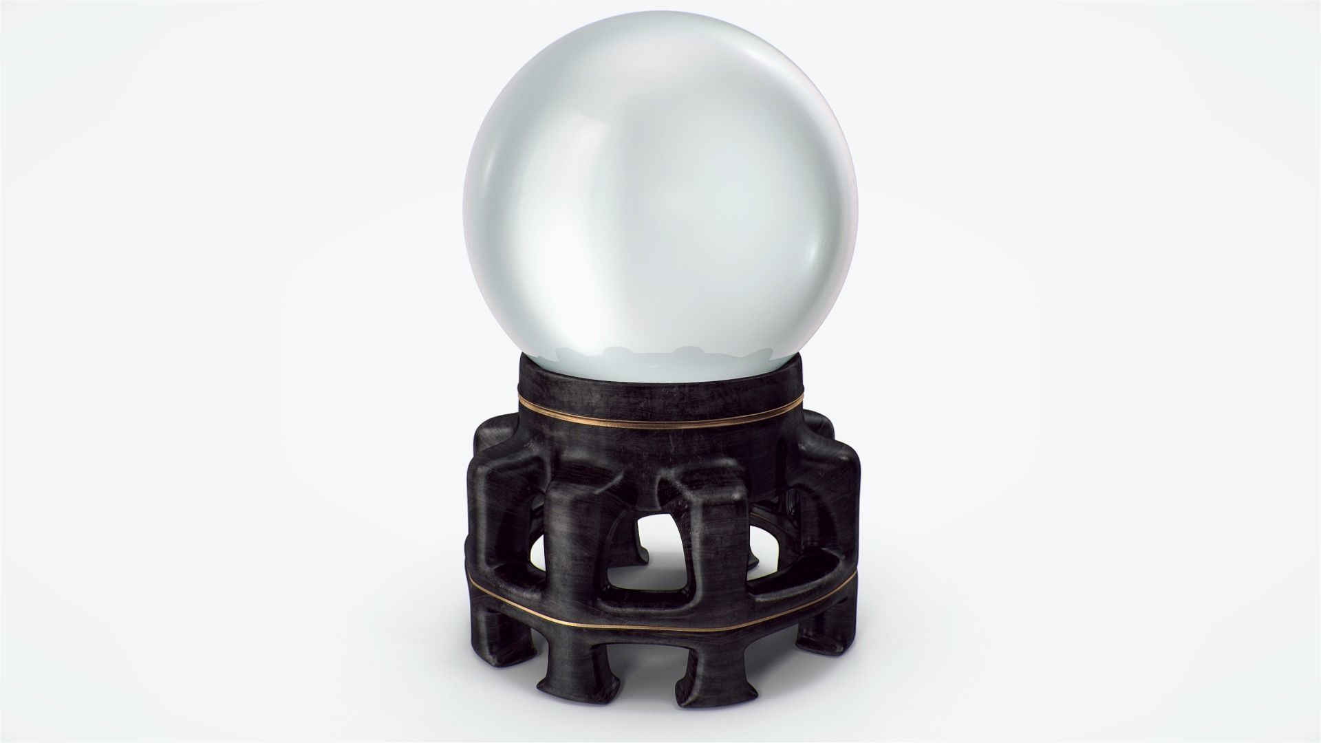 Sorcerer magic ball collection 3D model_6