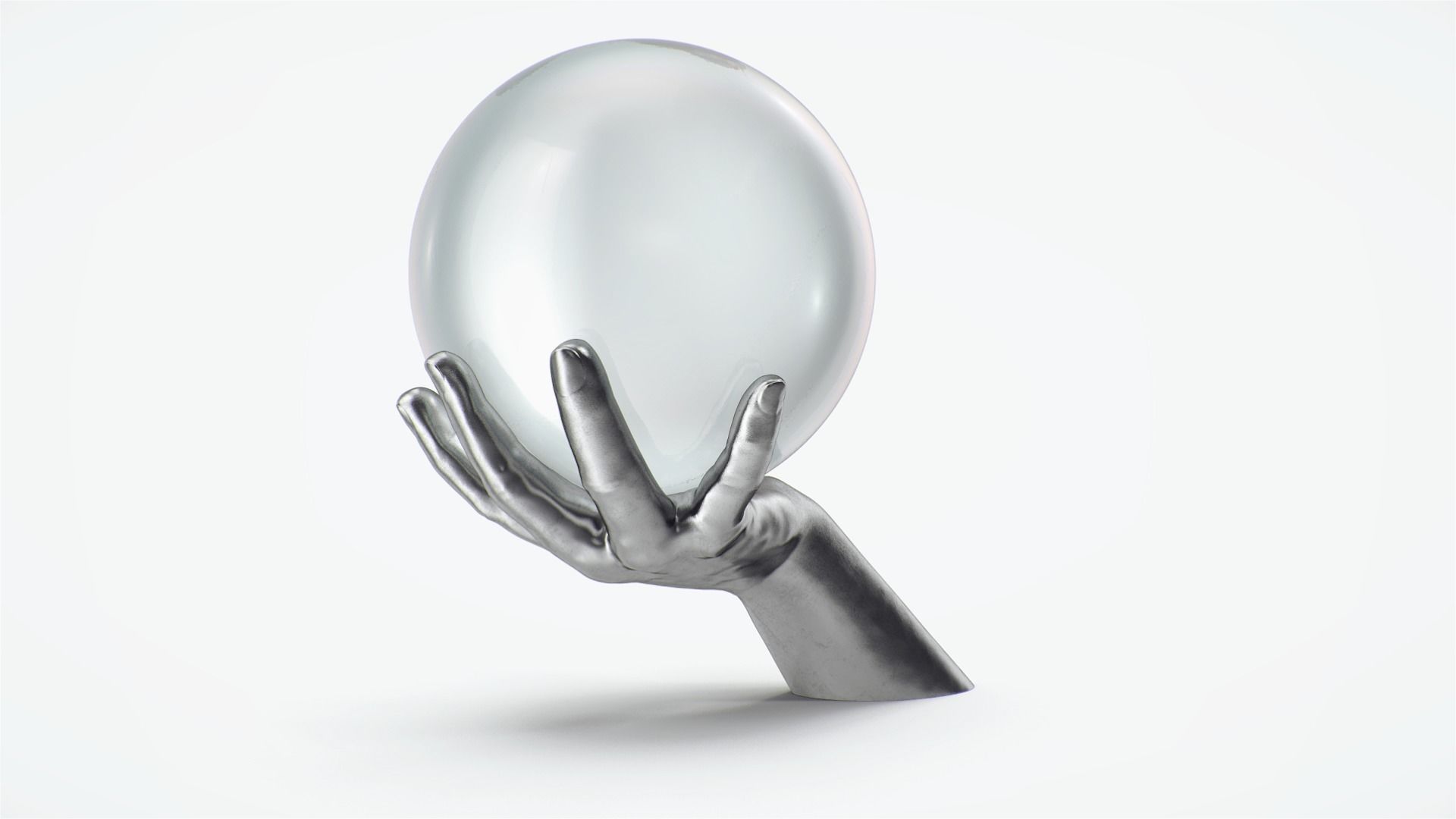 Sorcerer magic ball collection 3D model_7