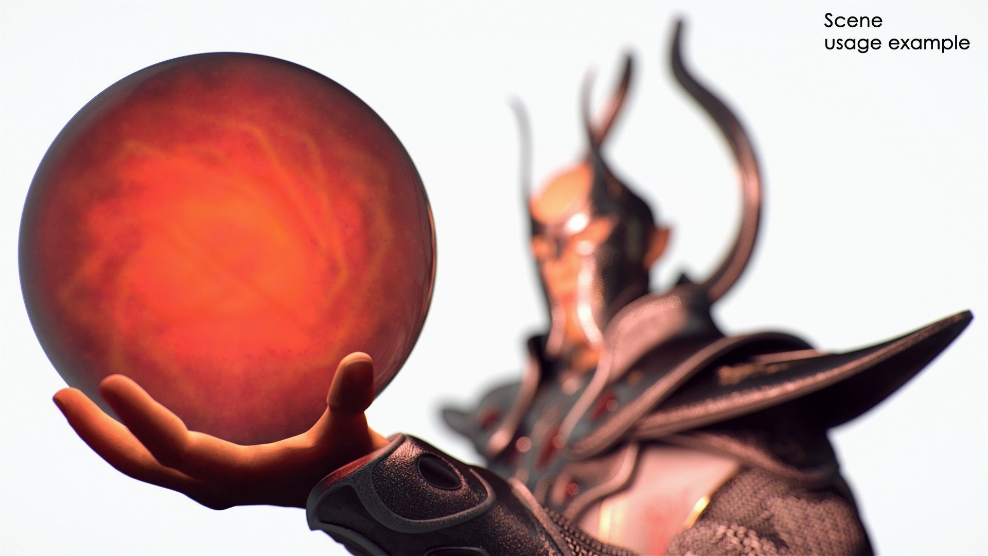 Sorcerer magic ball collection 3D model_15