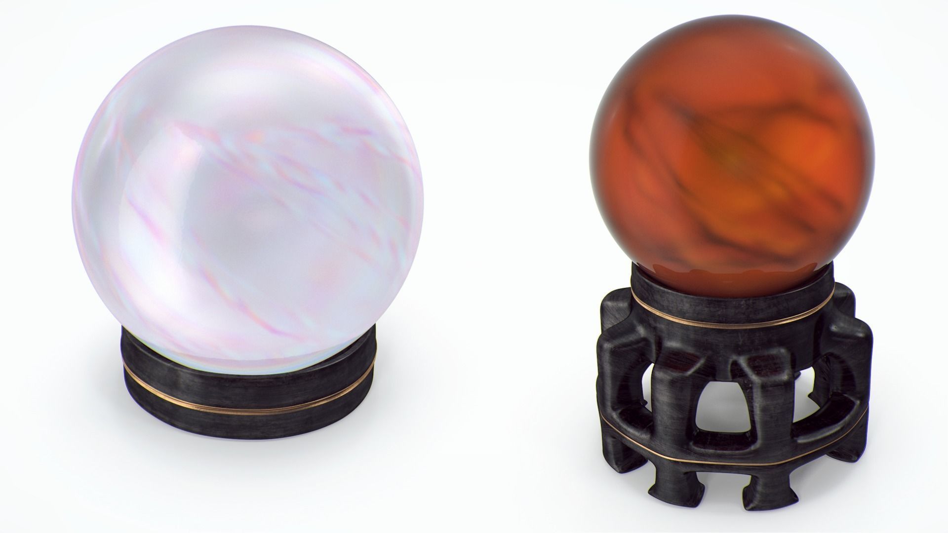 Sorcerer magic ball collection 3D model_11