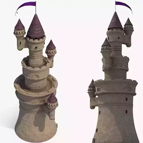  Multi Tower Castle fort