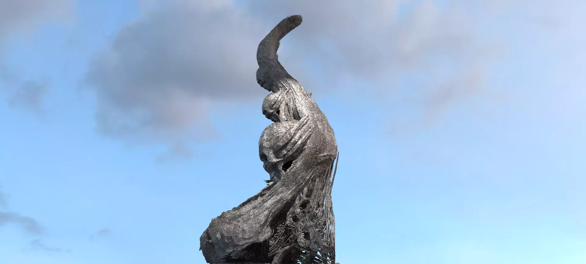 Planet Meteor rock 3D model_0