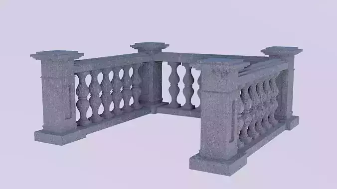 Modern Balustrade Styles 3D