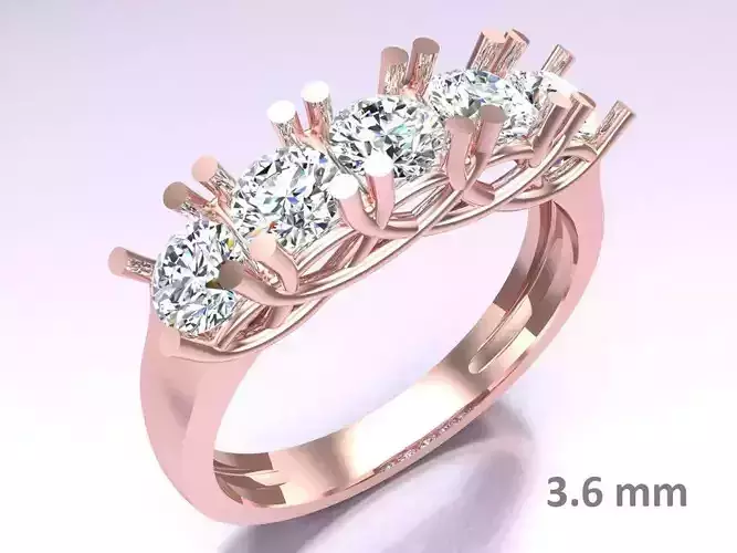 Diamond Ring - Womens Rings - N230257 V36