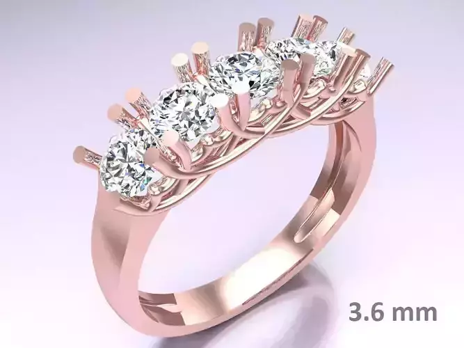Diamond Ring - Womens Rings - N230300 V36