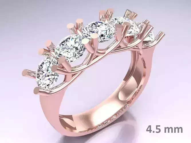 Diamond Ring - Womens Rings - N230303 V45