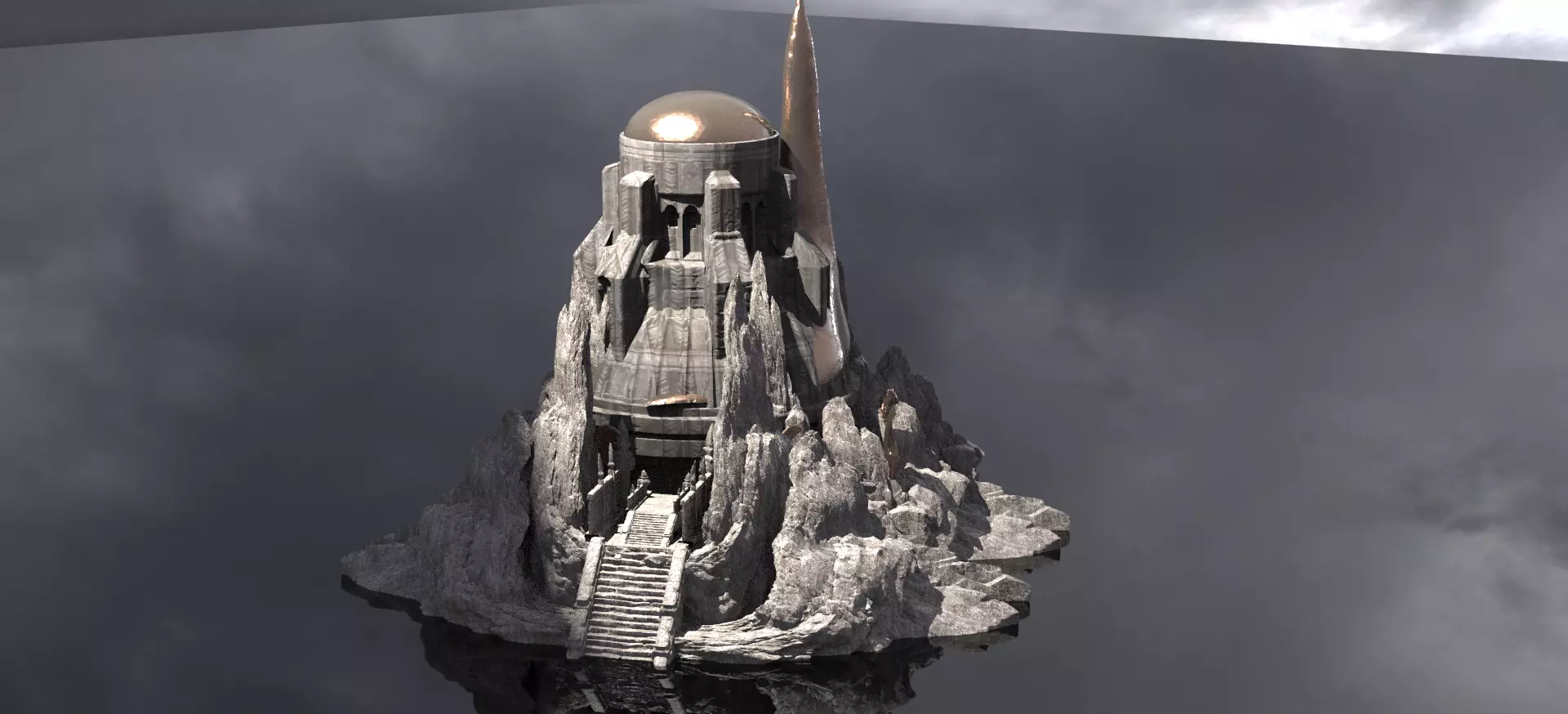 Set oracle rocks 3D model_0