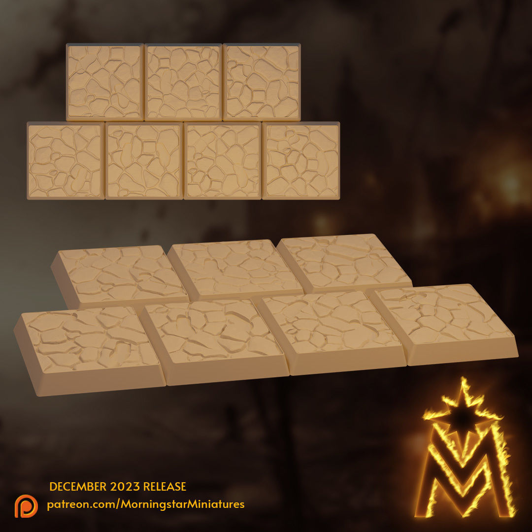 High Elf Spearmen Unit - 32mm Presupported Miniatures 3D print model_11