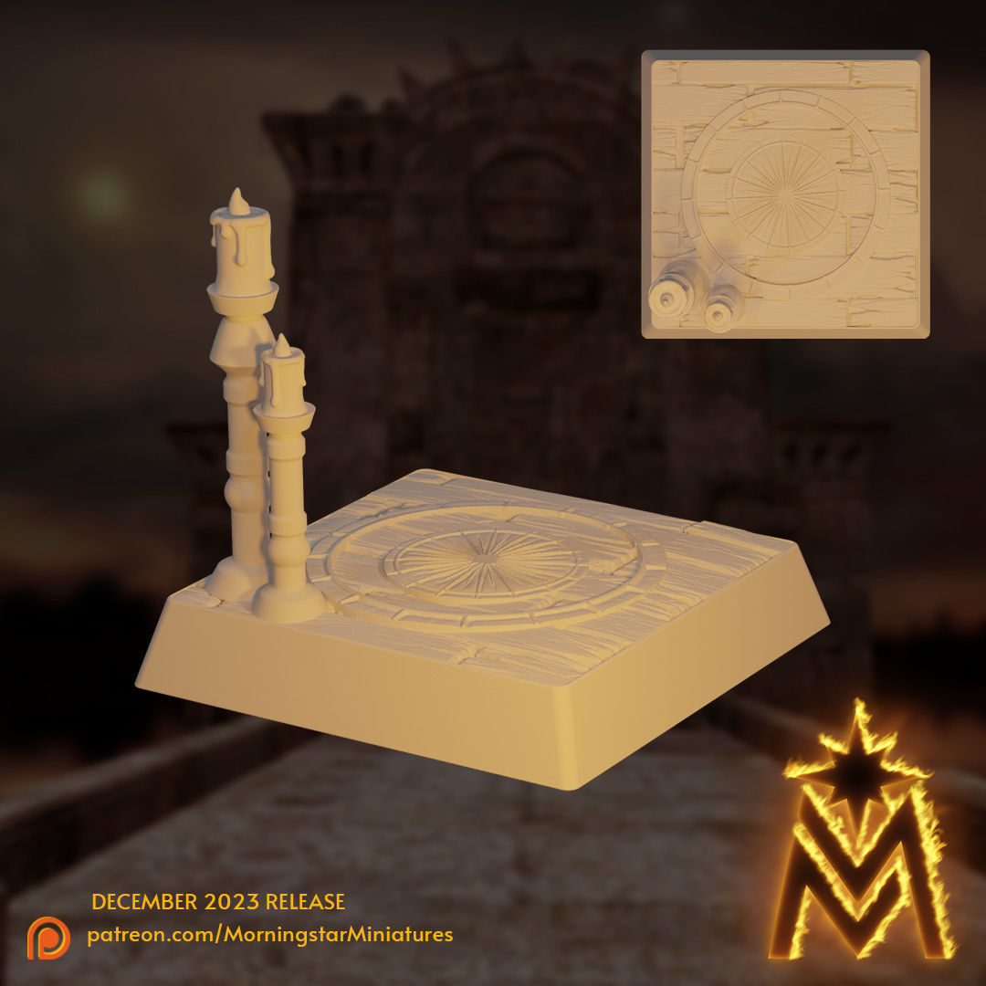 High Elf Mage - 32mm Presupported Miniatures 3D print model_3