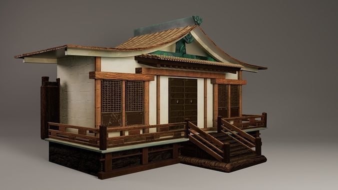 ASIAN HOUSE Free 3D model