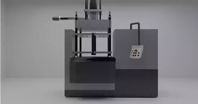 Industrial rubber shoe sole injection machine