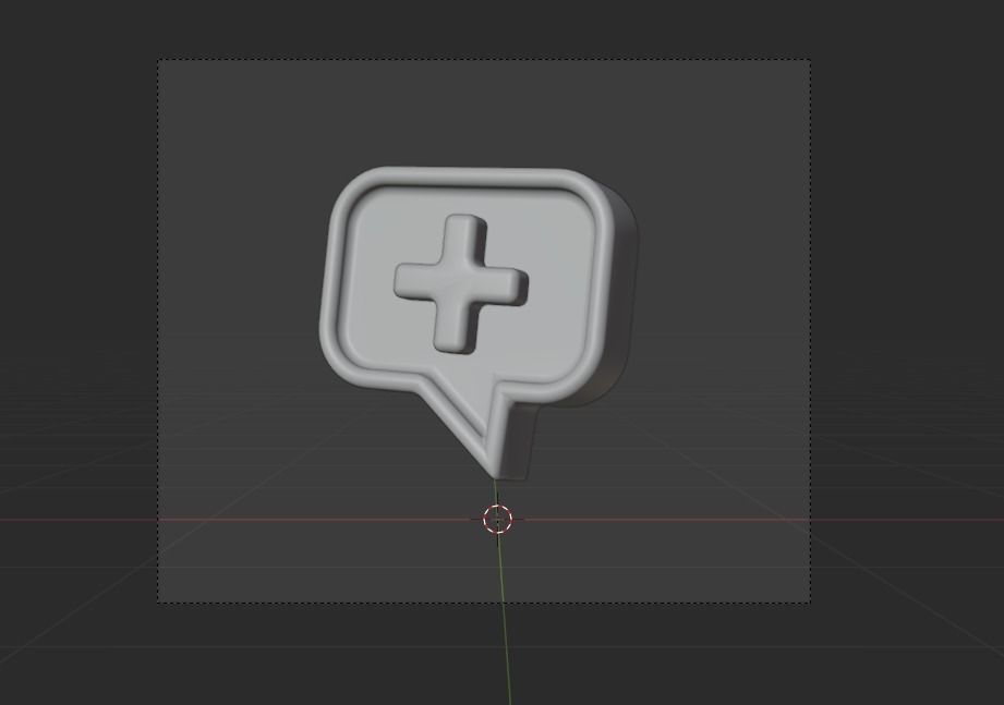 Medical Sign 3d Illustration  Icon Pack 3D model_14