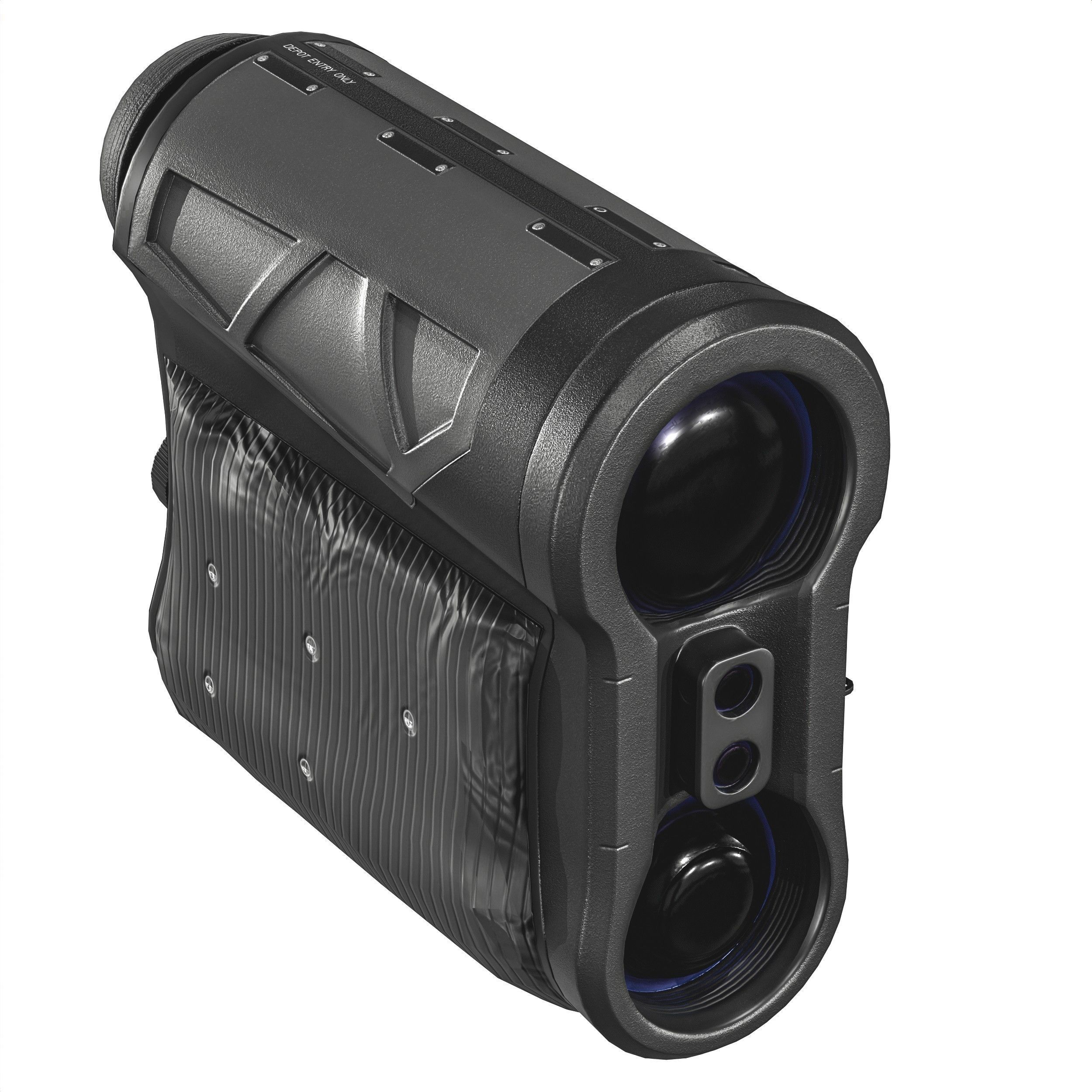 Military Rangefinder Binocular Low-poly 3D model_5