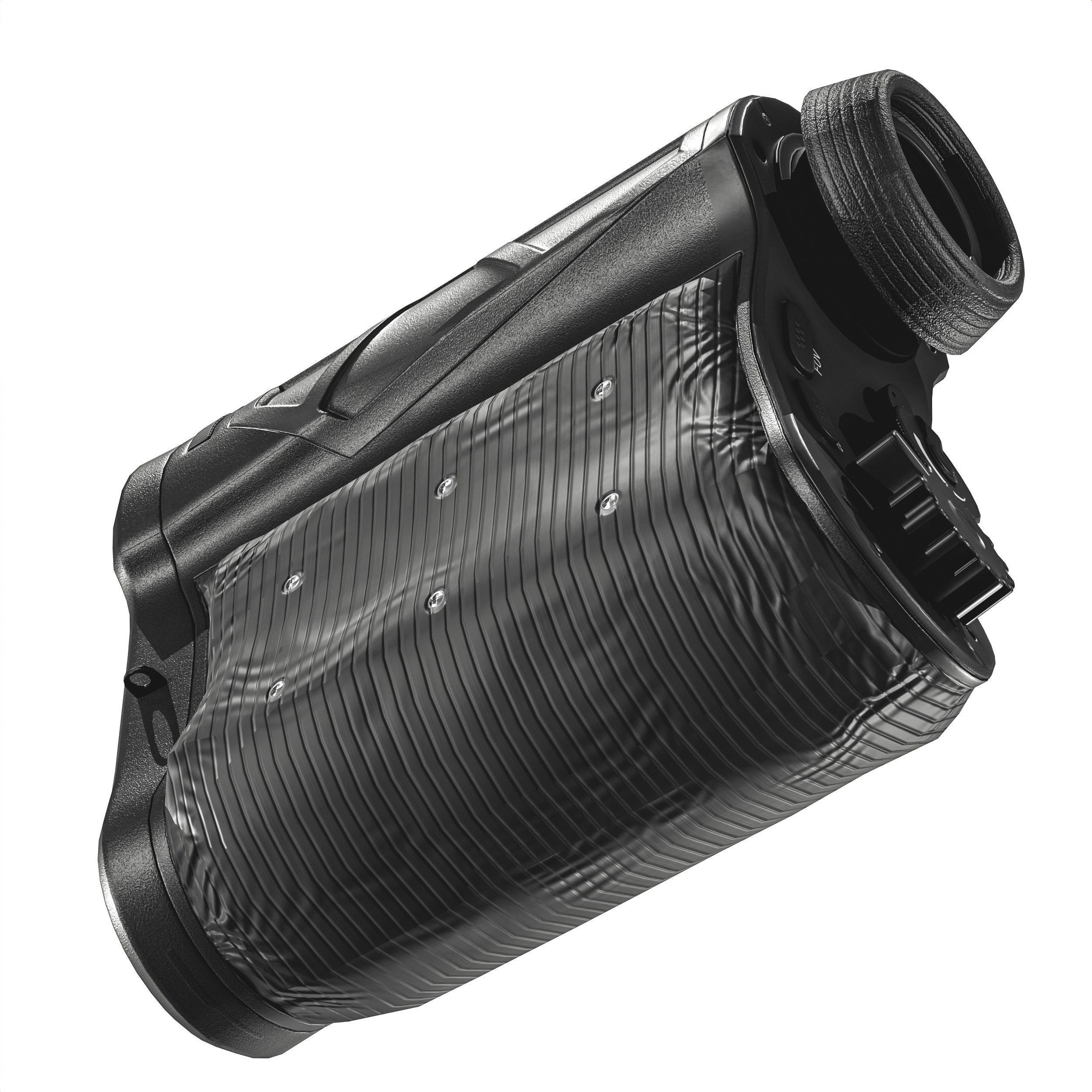 Military Rangefinder Binocular Low-poly 3D model_8