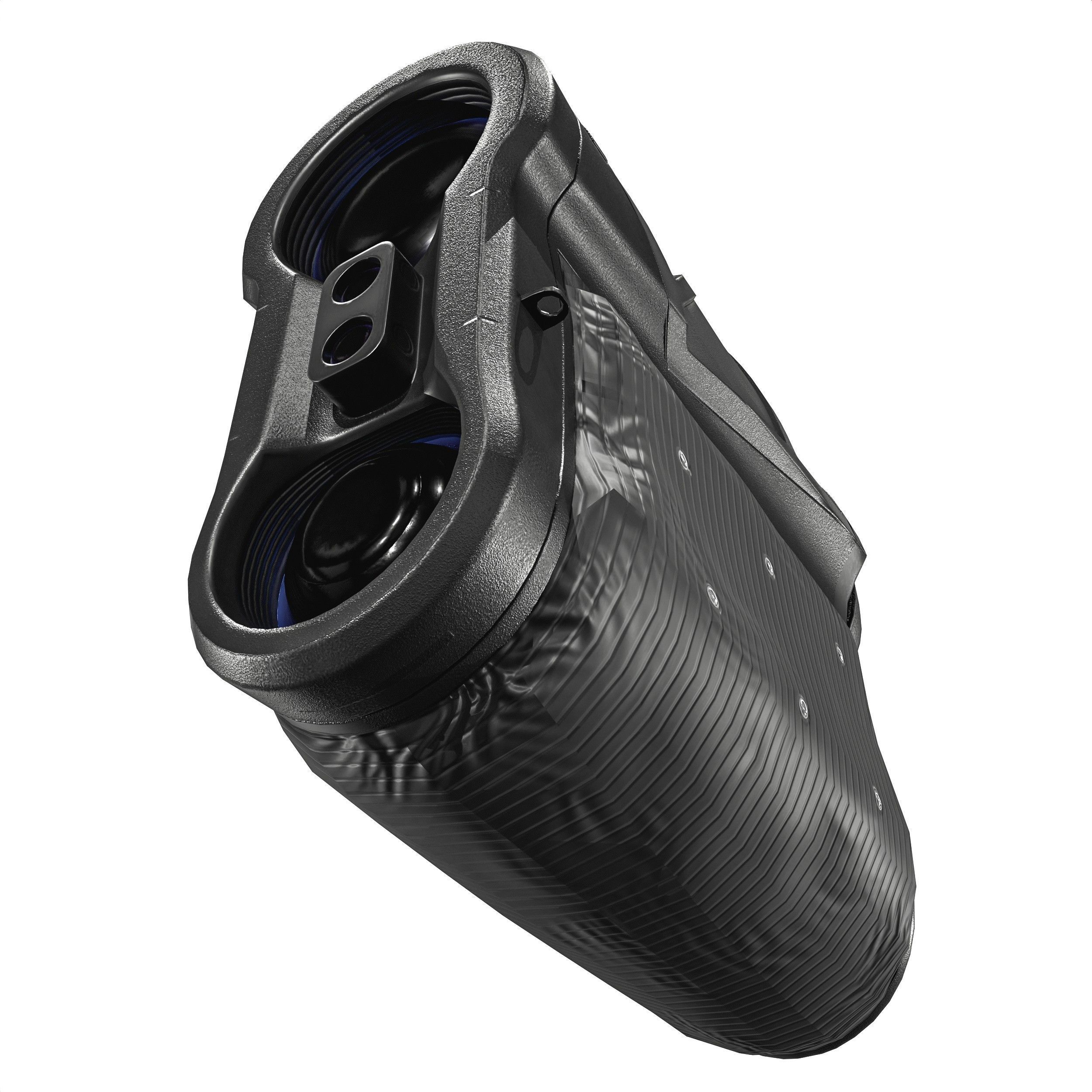 Military Rangefinder Binocular Low-poly 3D model_12