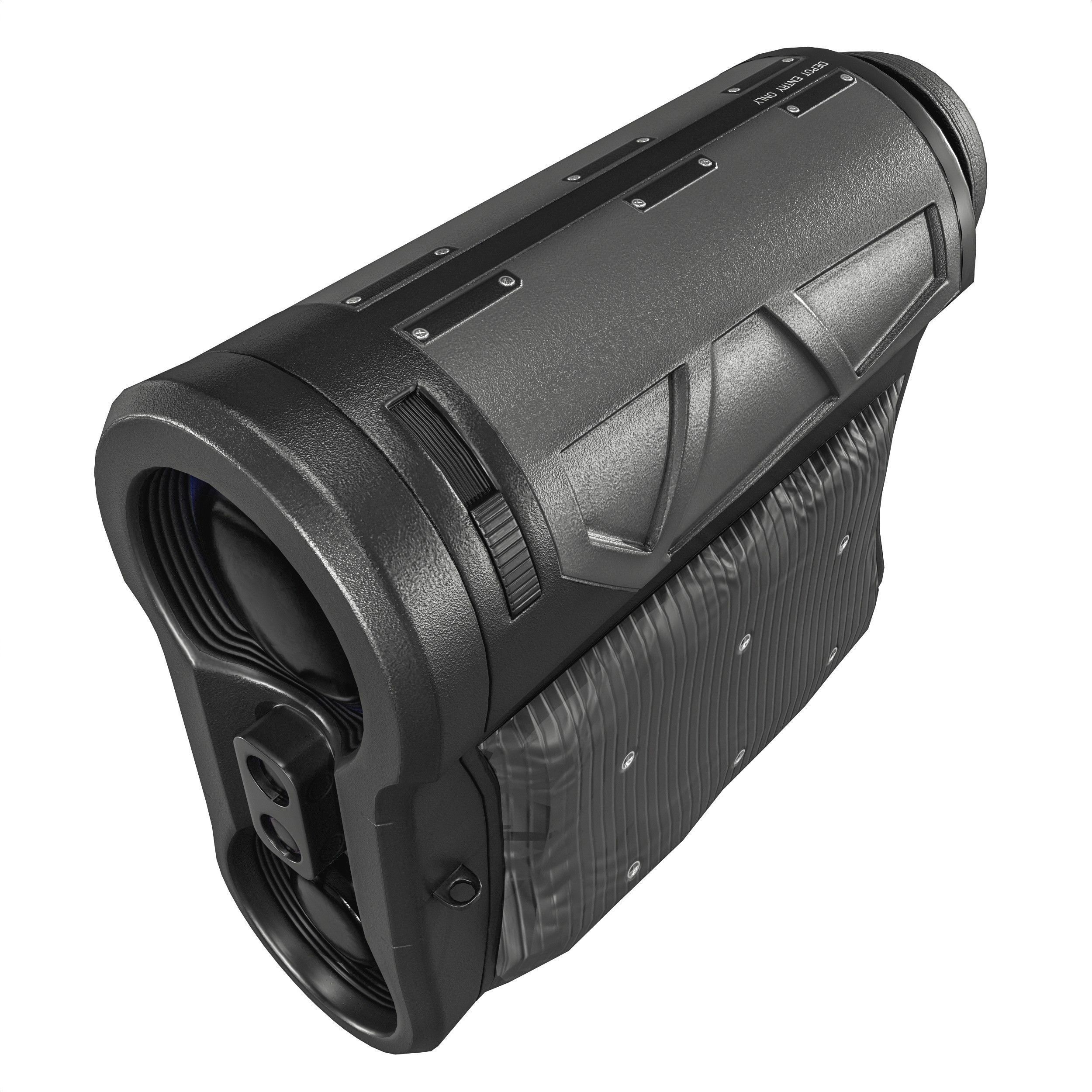 Military Rangefinder Binocular Low-poly 3D model_10