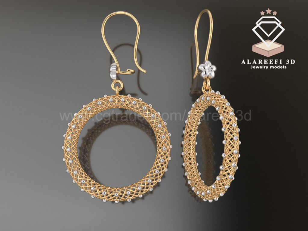 Collection 5   -12 Turkish Earrings Exclusive for the first time 3D print model_1