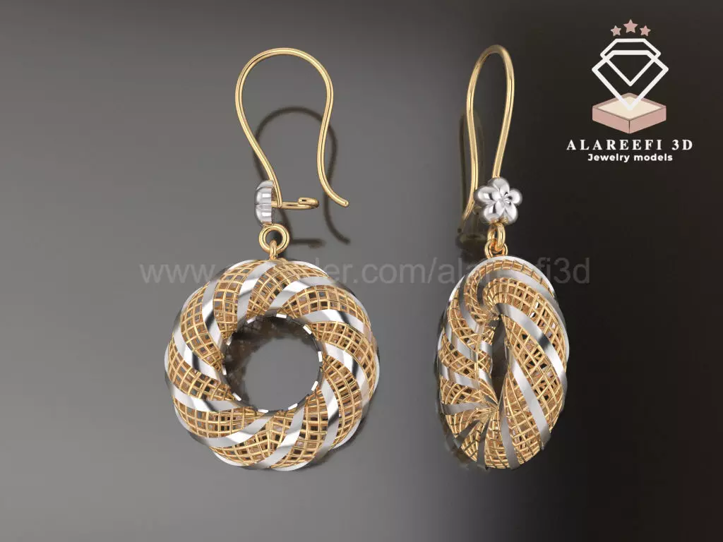 Collection 5   -12 Turkish Earrings Exclusive for the first time 3D print model_0