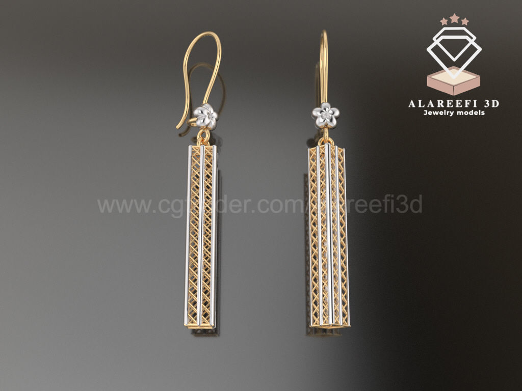 Collection 5   -12 Turkish Earrings Exclusive for the first time 3D print model_6