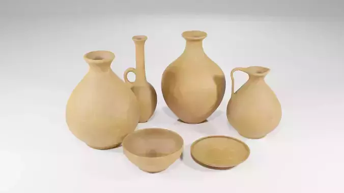 Jug vase earthenware