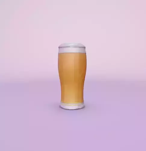 Realistic 3D Beer Model for Gaming