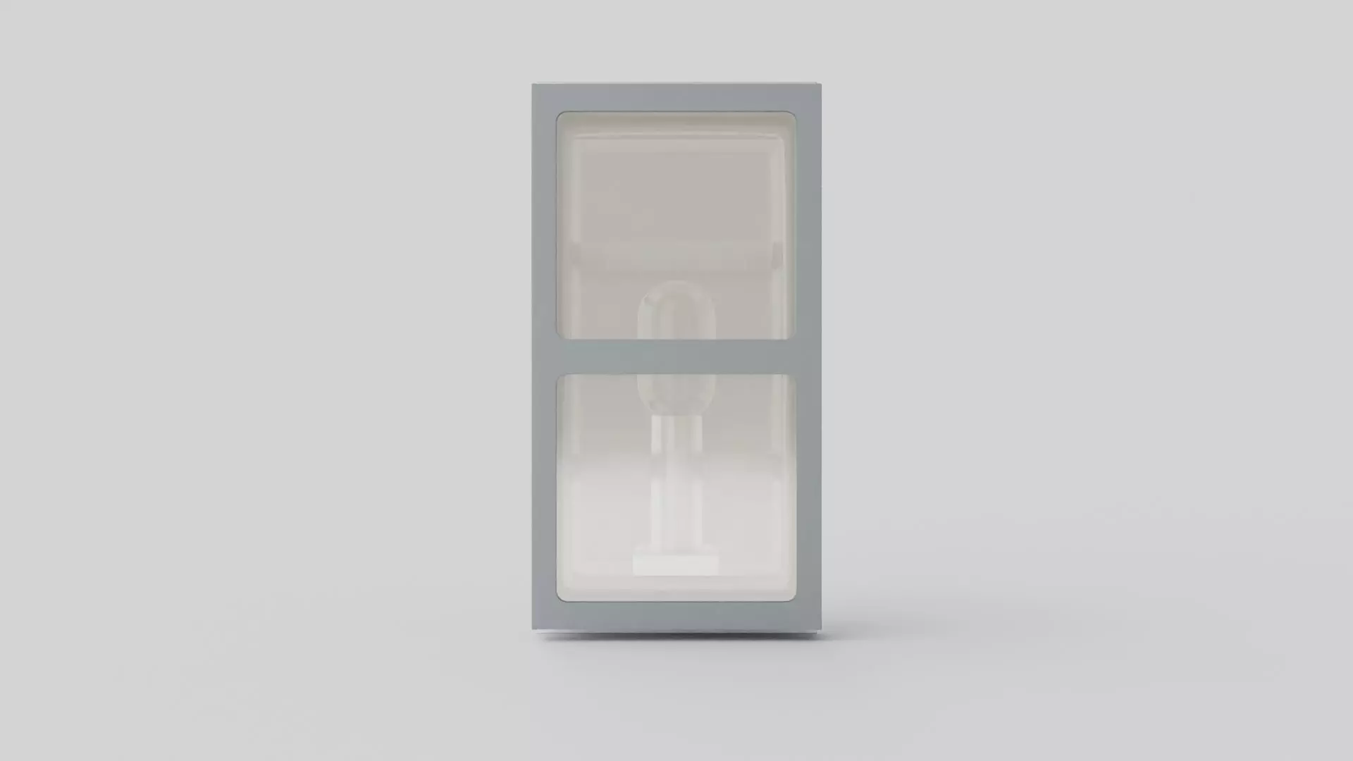 Boden Cradle Fixture Lamp Low-poly 3D model_0