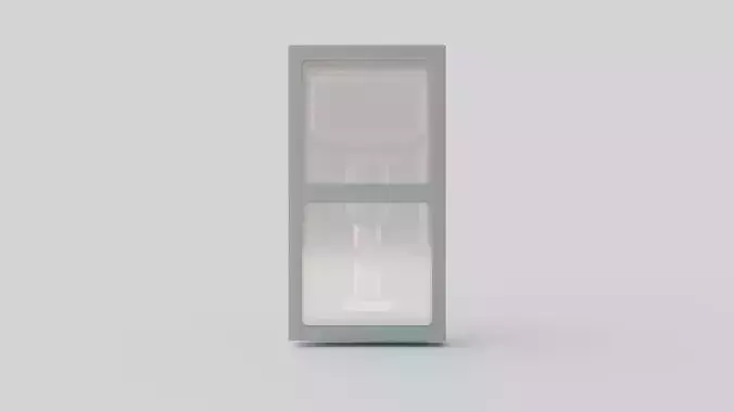 Boden Cradle Fixture Lamp Low-poly 3D model