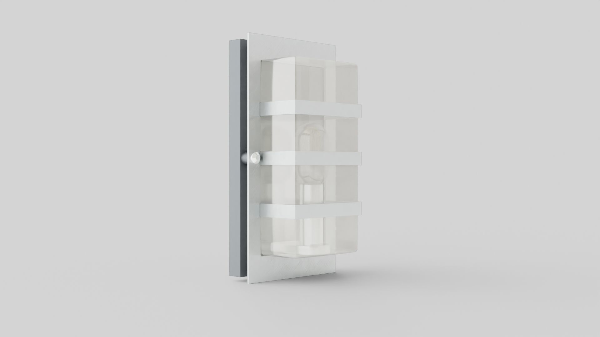 Boden Cradle Fixture Lamp Low-poly 3D model_3