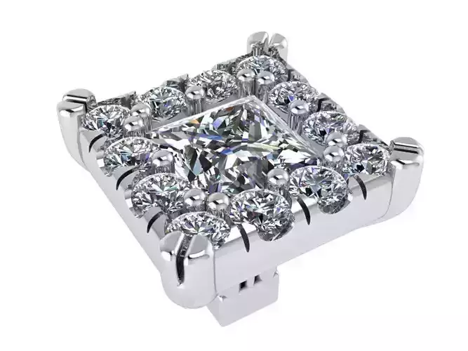 Princess Halo Earring  2716