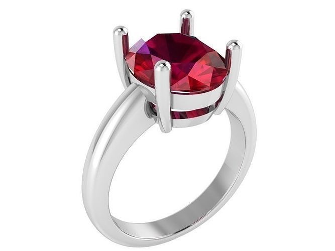 Oval Basket Ring 2720 3D print model
