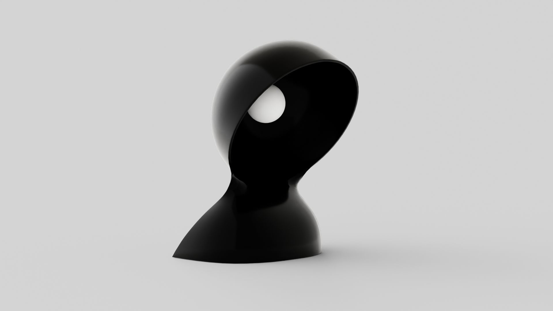 Dale Table Lamp Low-poly 3D model_1