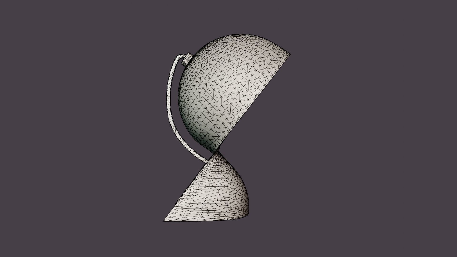 Dale Table Lamp Low-poly 3D model_8
