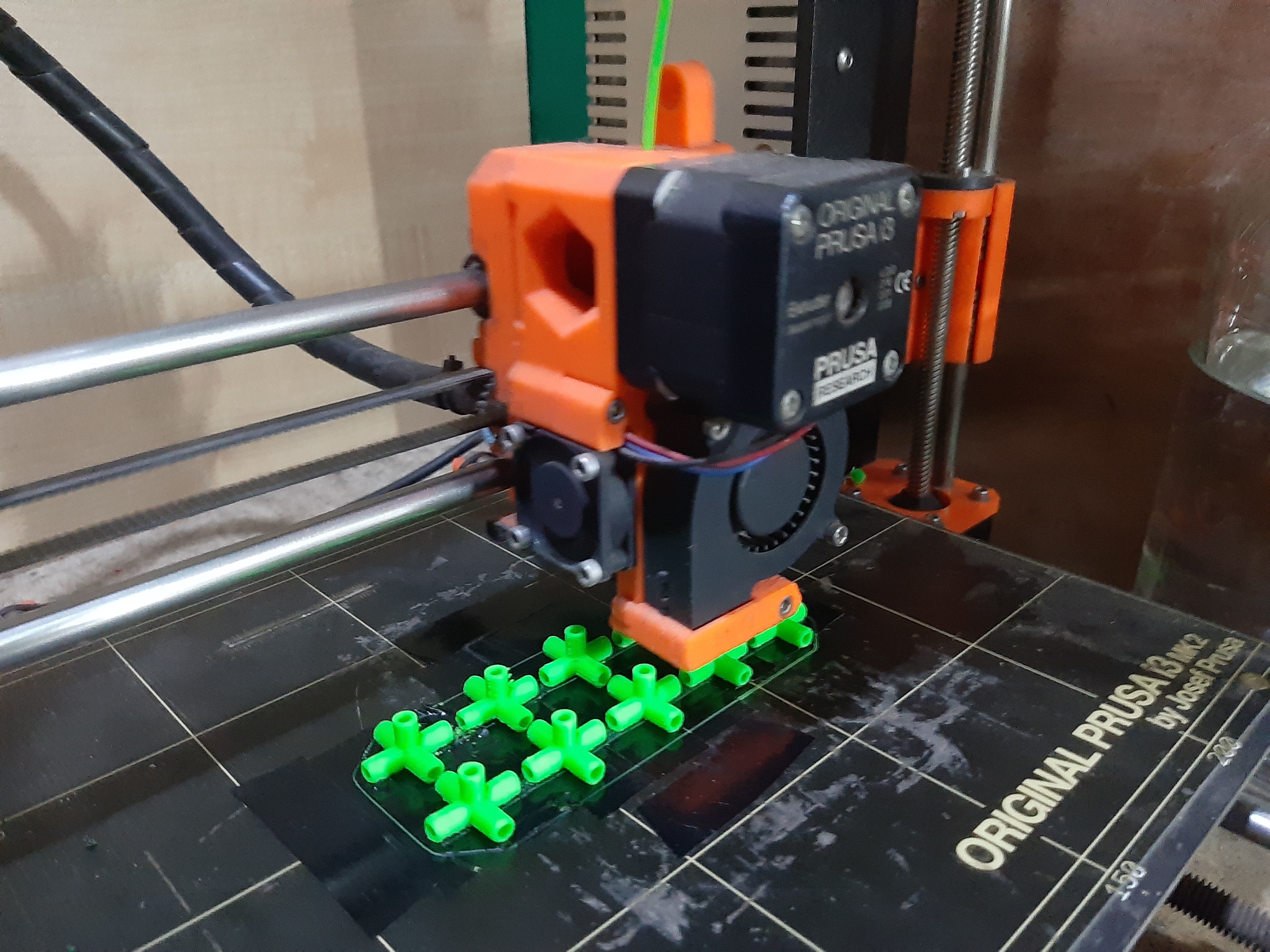 Aquarium Air Pipe 5 Way 270 Connector 3D print model_18