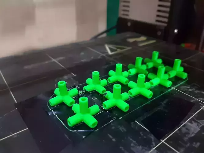 Aquarium Air Pipe 5 Way 270 Connector 3D print model