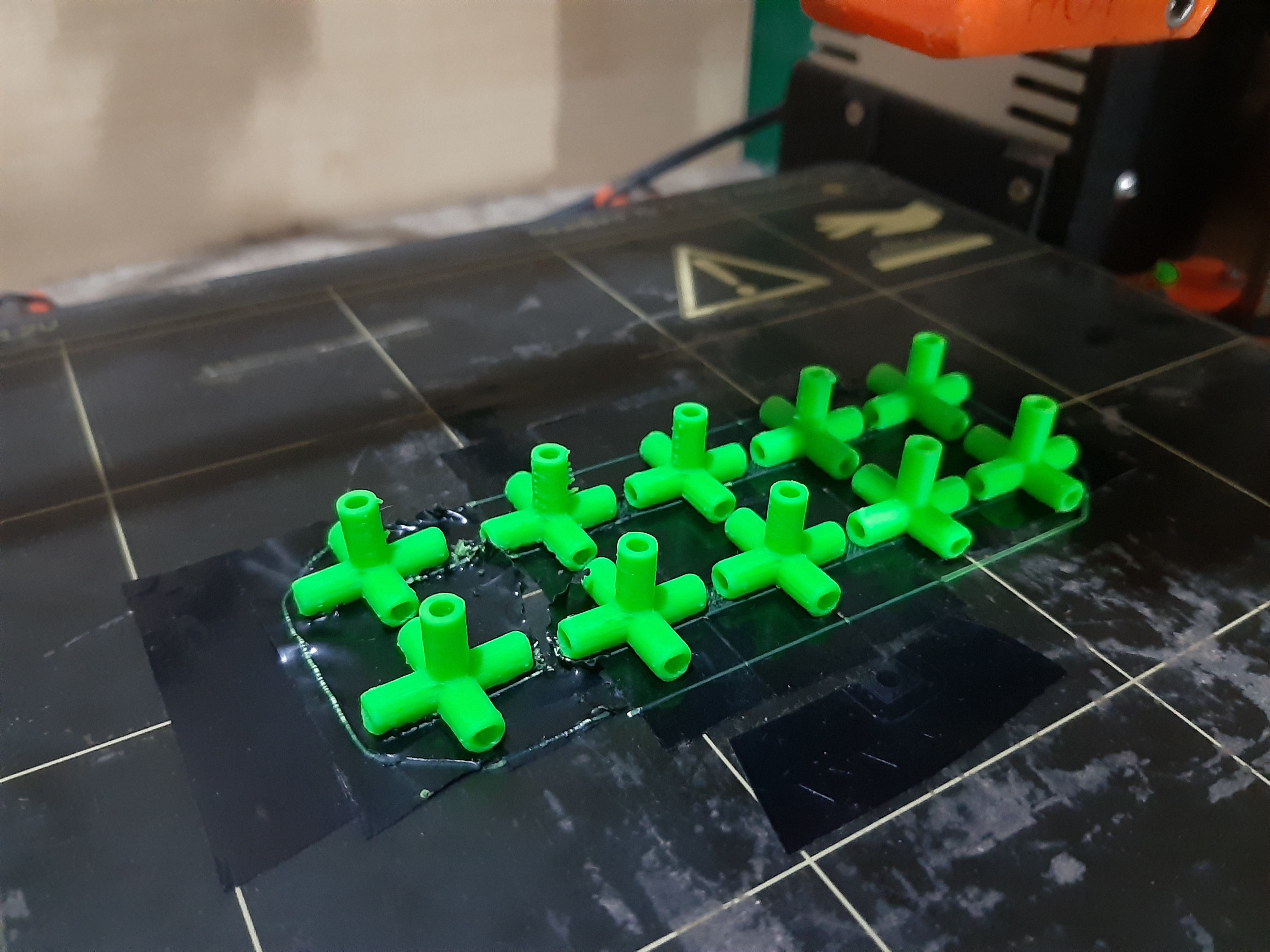 Aquarium Air Pipe 5 Way 270 Connector 3D print model_19