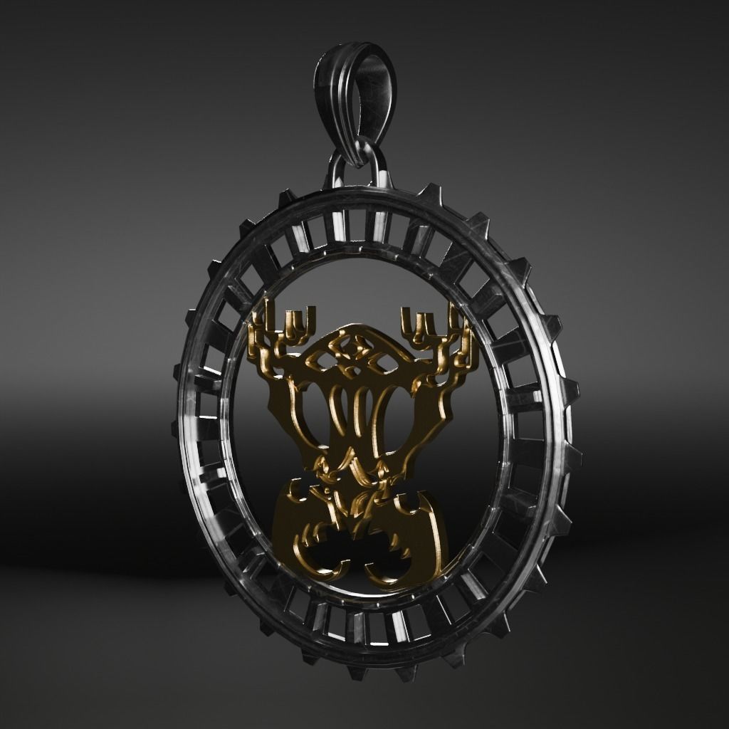 Talisman symbol - 3D printable model 3D print model_2