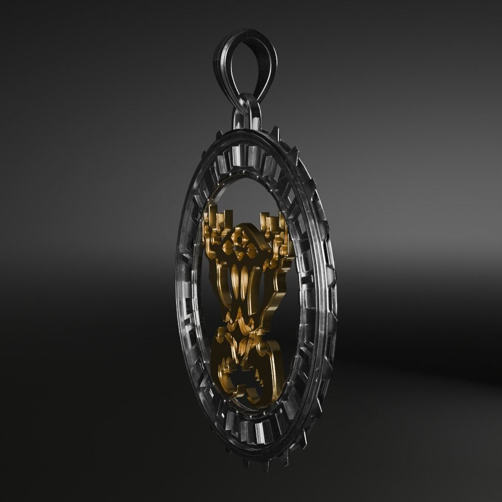 Talisman symbol - 3D printable model 3D print model_3