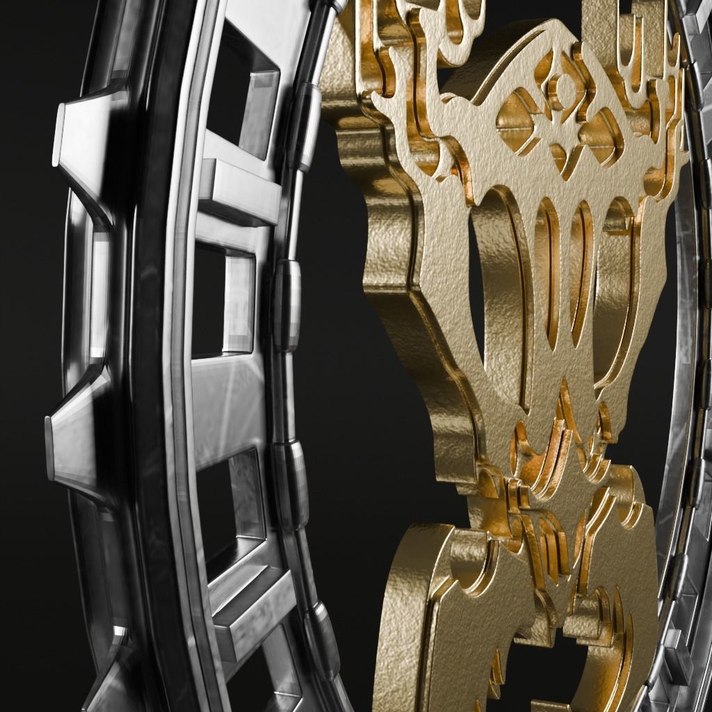 Talisman symbol - 3D printable model 3D print model_9