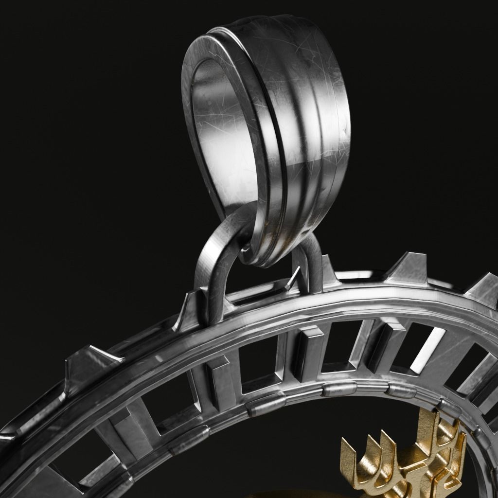 Talisman symbol - 3D printable model 3D print model_11