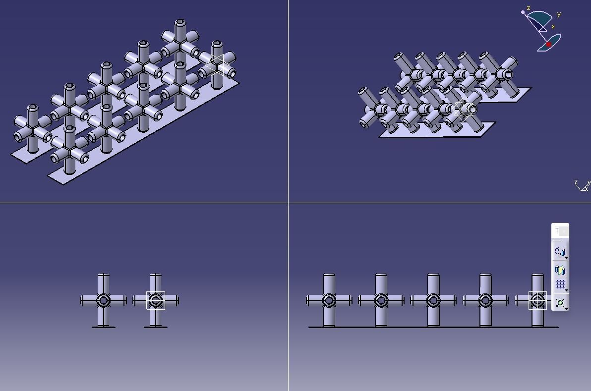 Aquarium Air Pipe Connector 360 3D print model_23