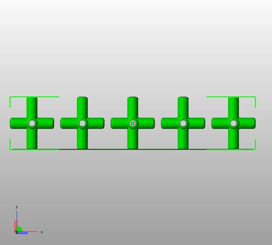  Aquarium Air Pipe Connector 360 3D print model_10