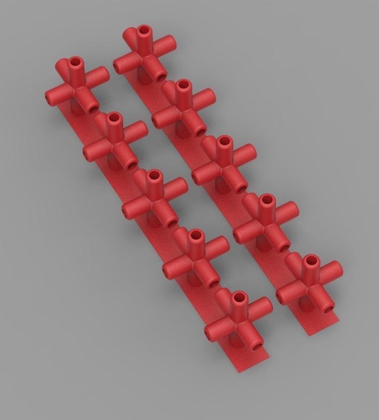  Aquarium Air Pipe Connector 360 3D print model_41