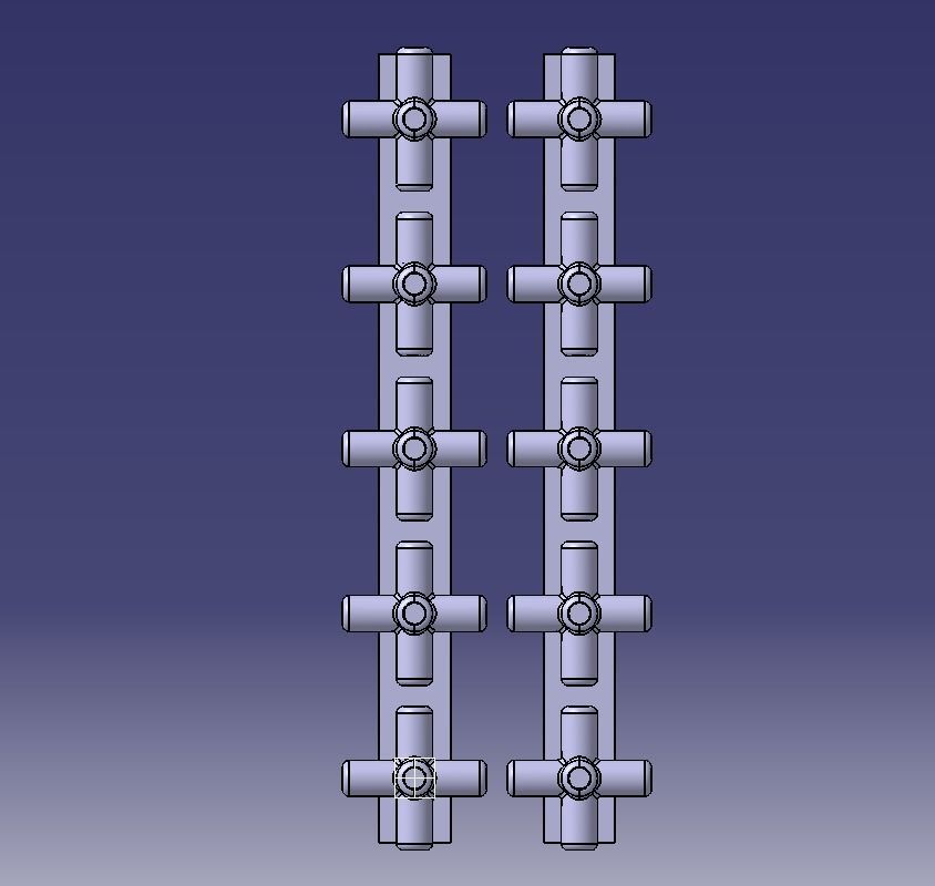  Aquarium Air Pipe Connector 360 3D print model_17